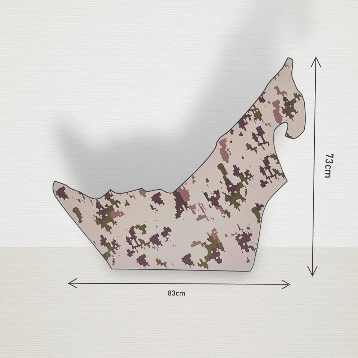 مجسّم خريطة الإمارات – خاص بالخدمة الوطنية