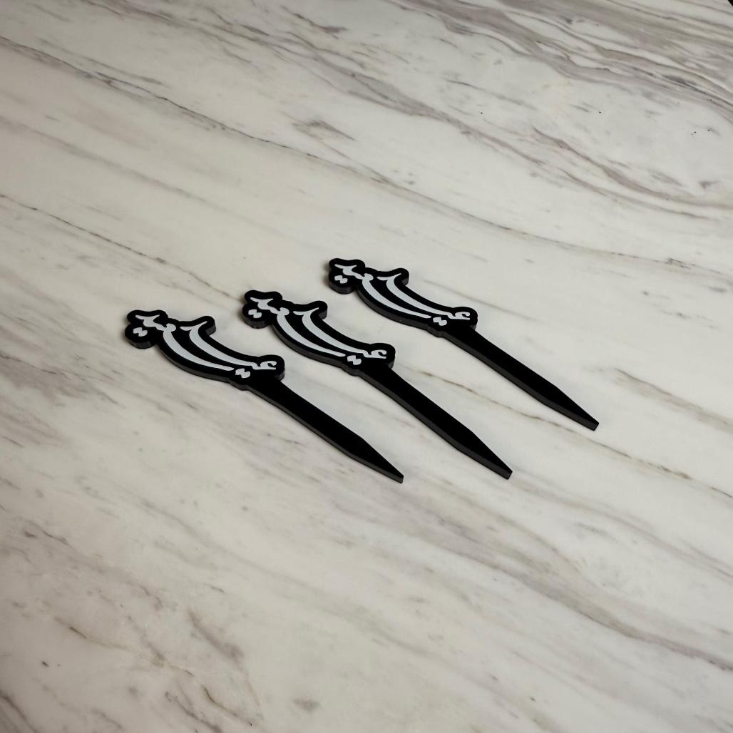 تغريسة أكريليك - عيد سعيد