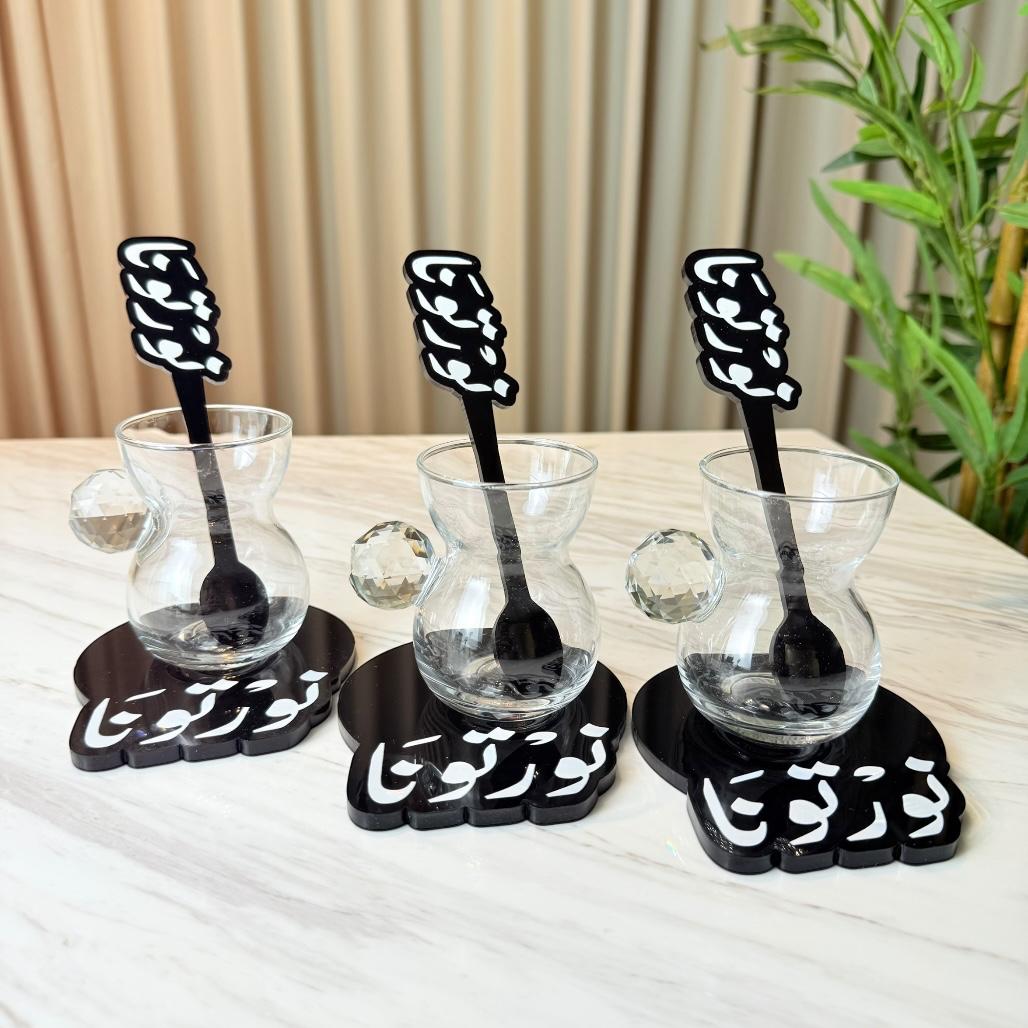 ملعقة أكريليك نورتونا – ٣ حبات