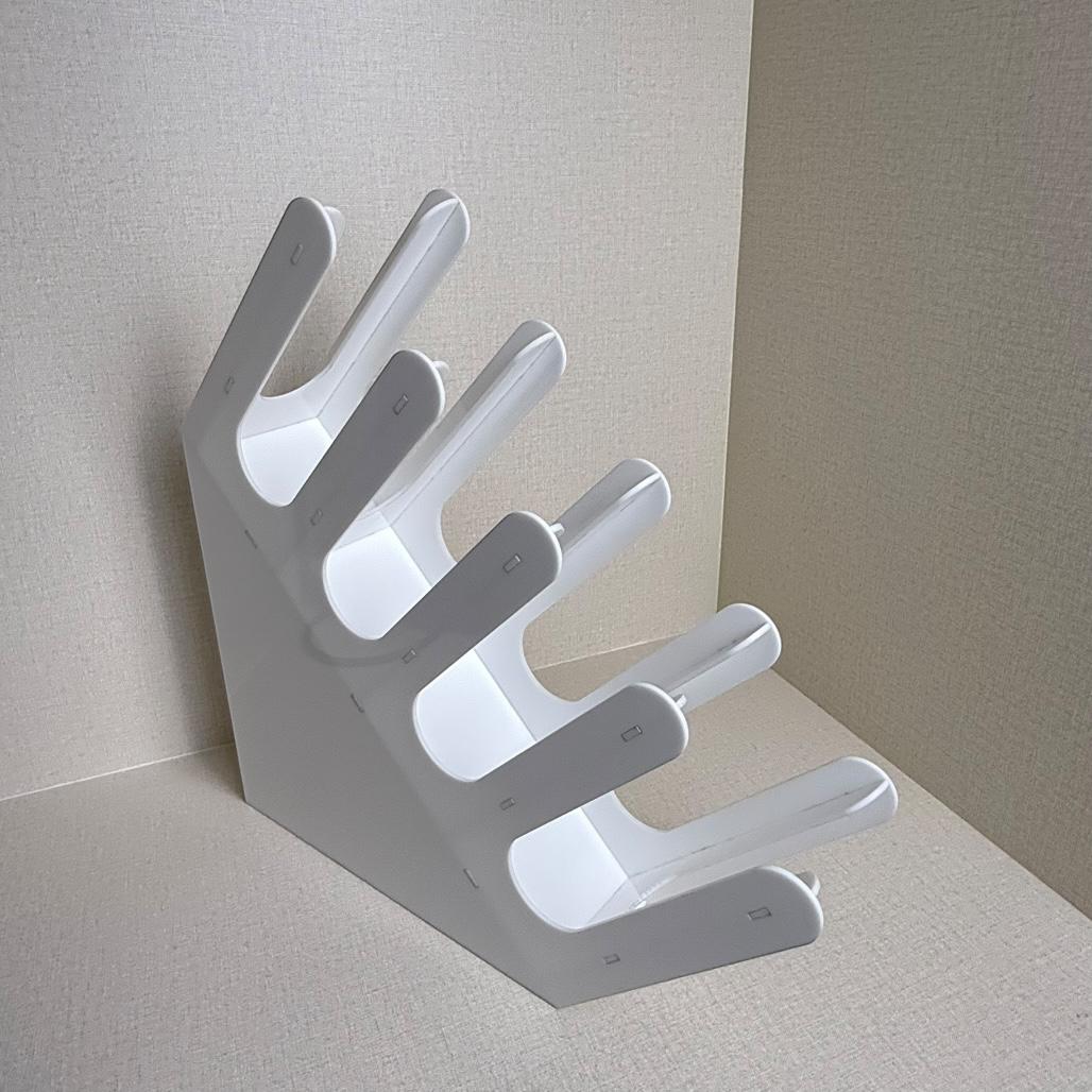 حامل أكواب زاوية 4 فتحات - ركن الضيافة