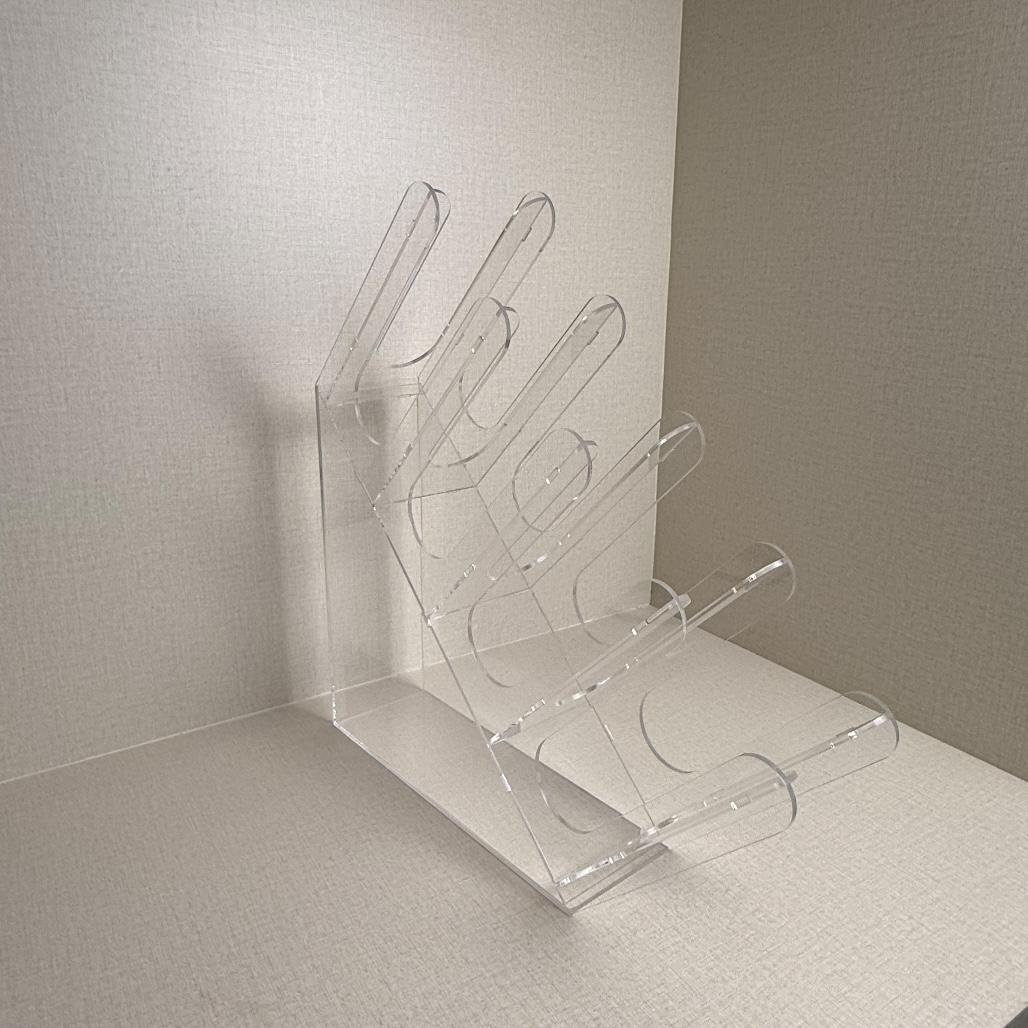 حامل أكواب زاوية 4 فتحات - ركن الضيافة