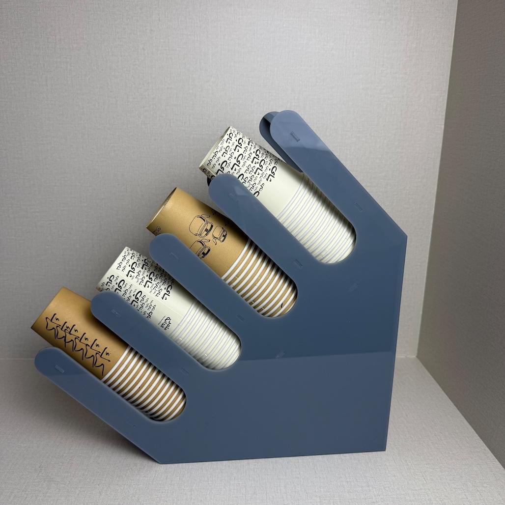 حامل أكواب زاوية 4 فتحات - ركن الضيافة