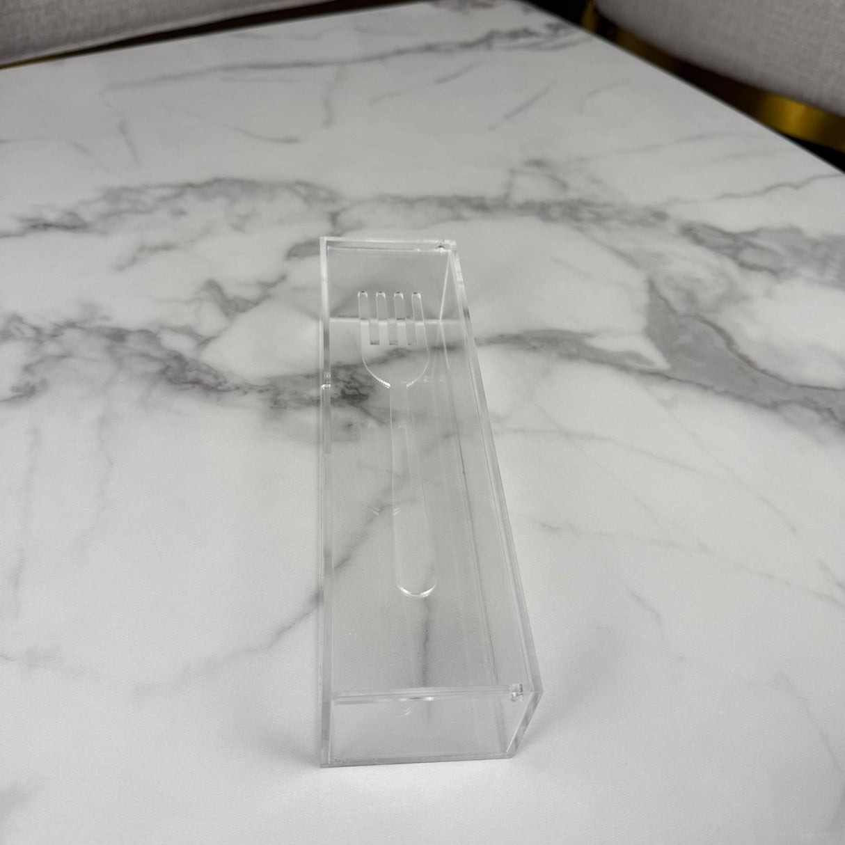 منظّم أدوات السفرة شفاف| اختيار حسب النوع