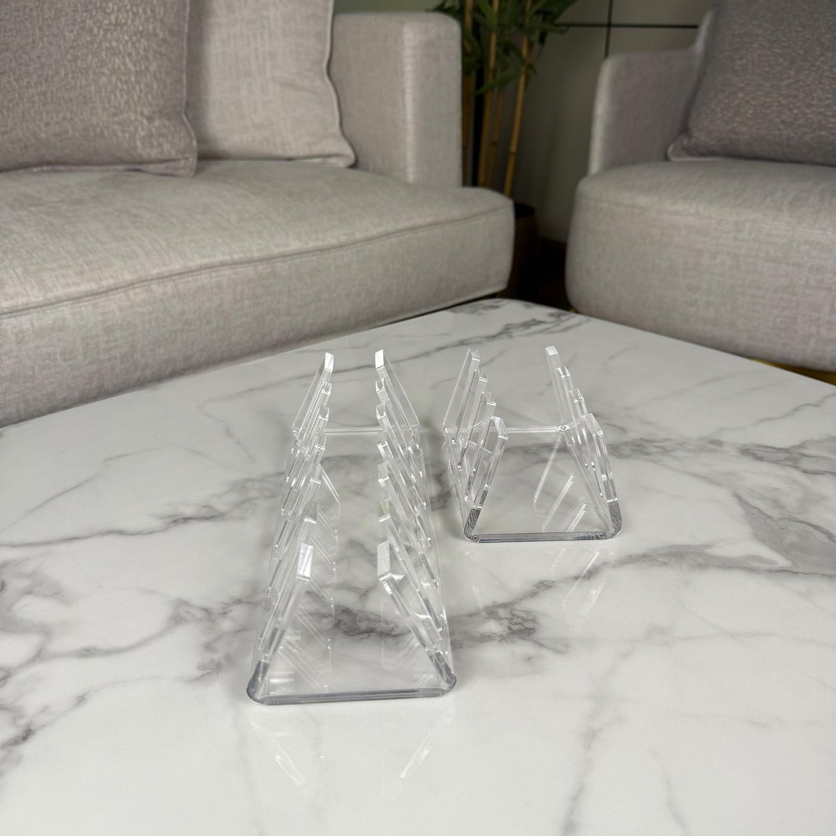 استاند صحون أكريليك