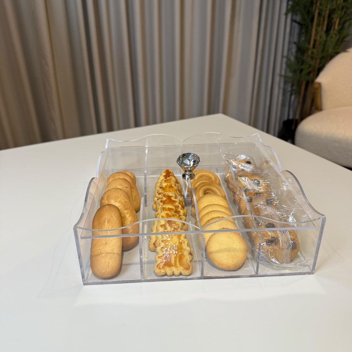 منظم أكريليك فاخر متعدد الاستخدامات