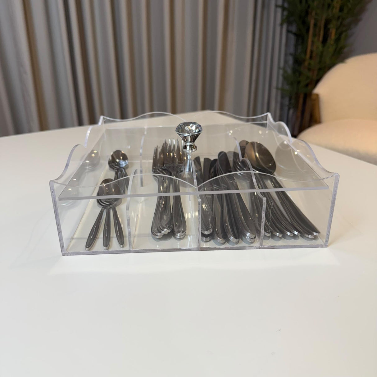 منظم أكريليك فاخر متعدد الاستخدامات