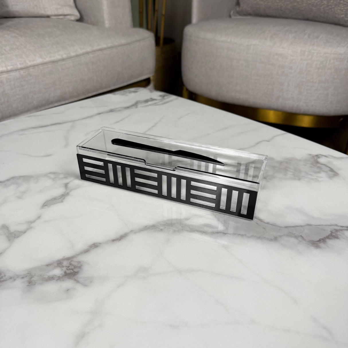 منظّمات أدوات السفرة | تصميم شبكي أسود