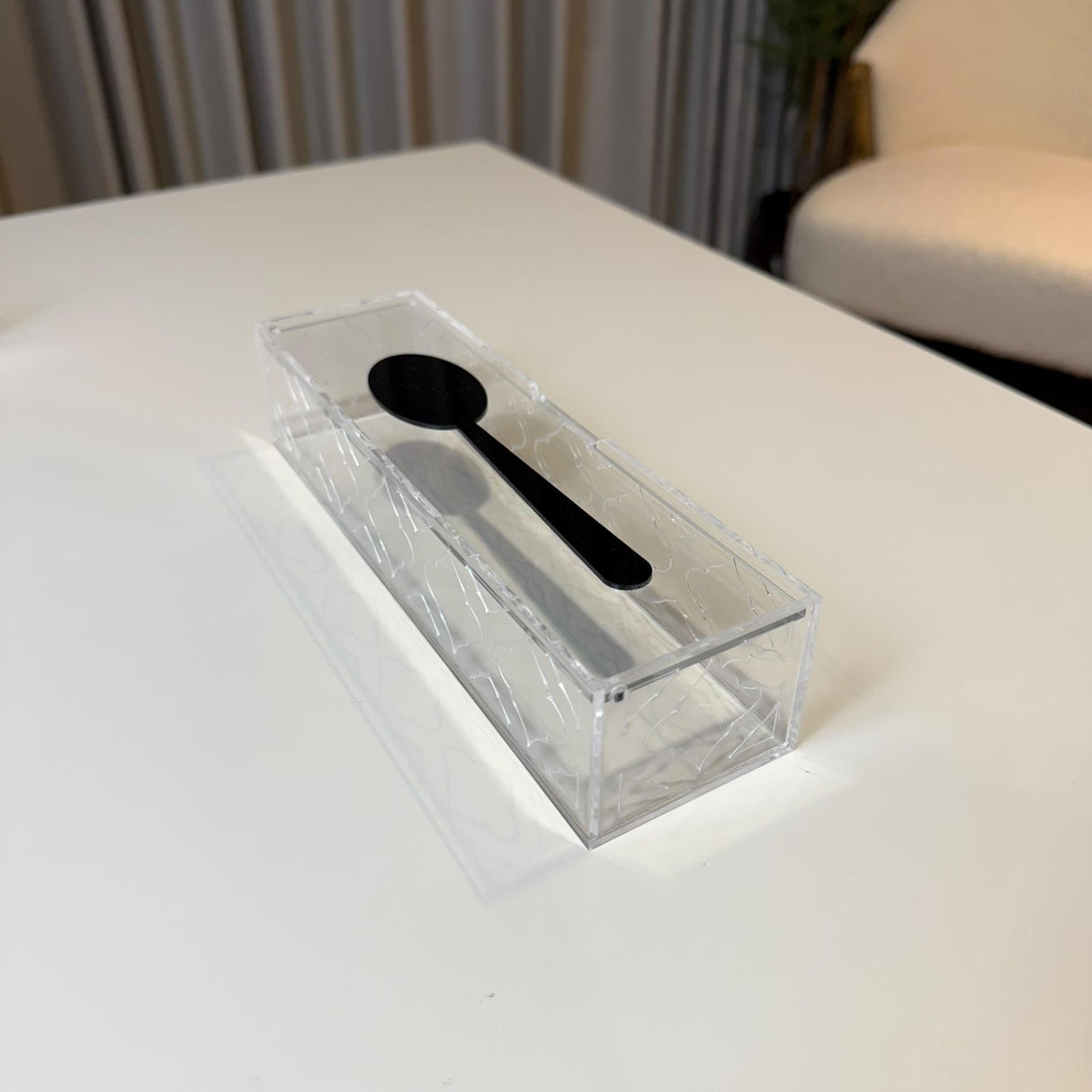 منظّم أدوات السفرة بنقشة محفورة| ثلاث خيارات