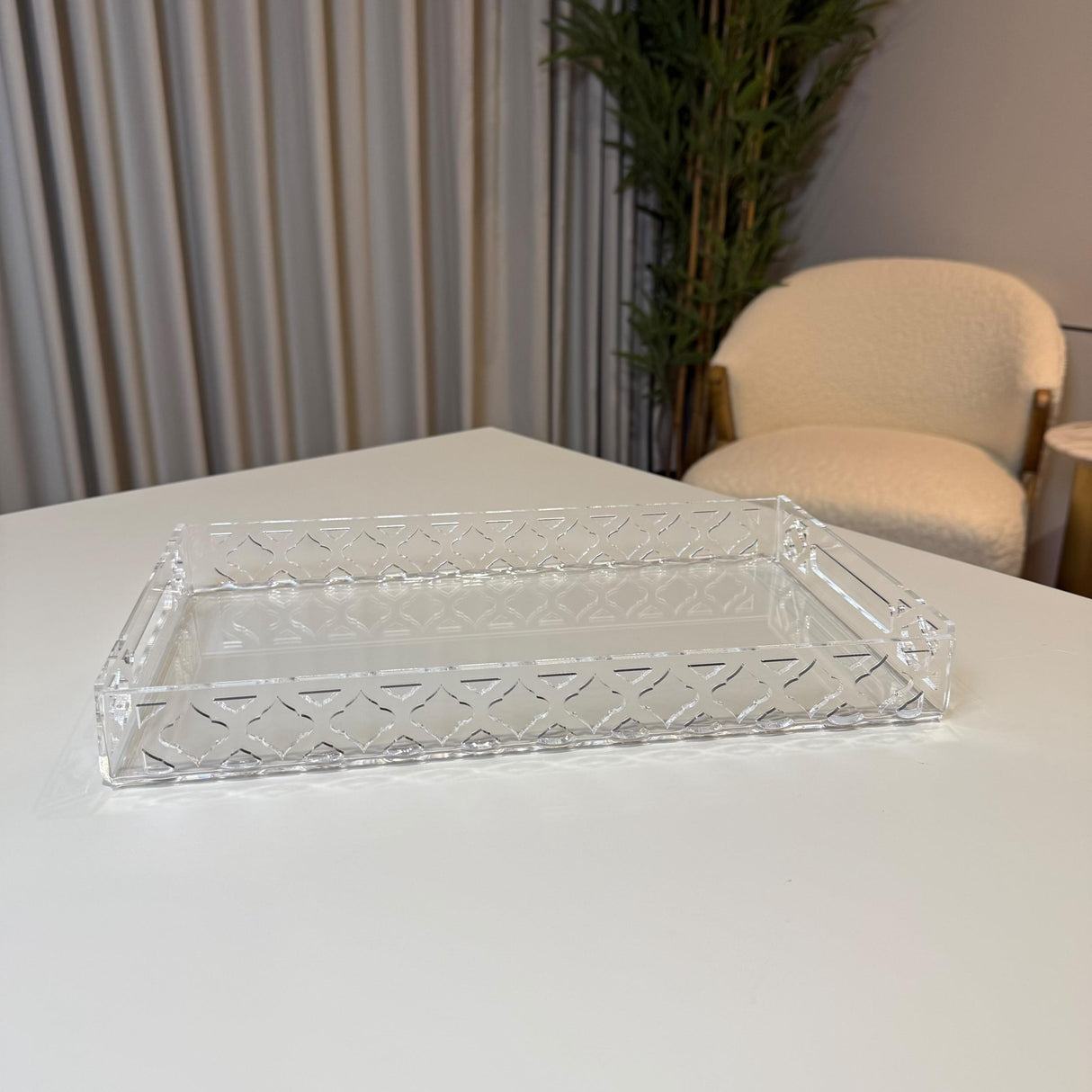 صينية الأكريليك المشبّكة – 3 مقاسات