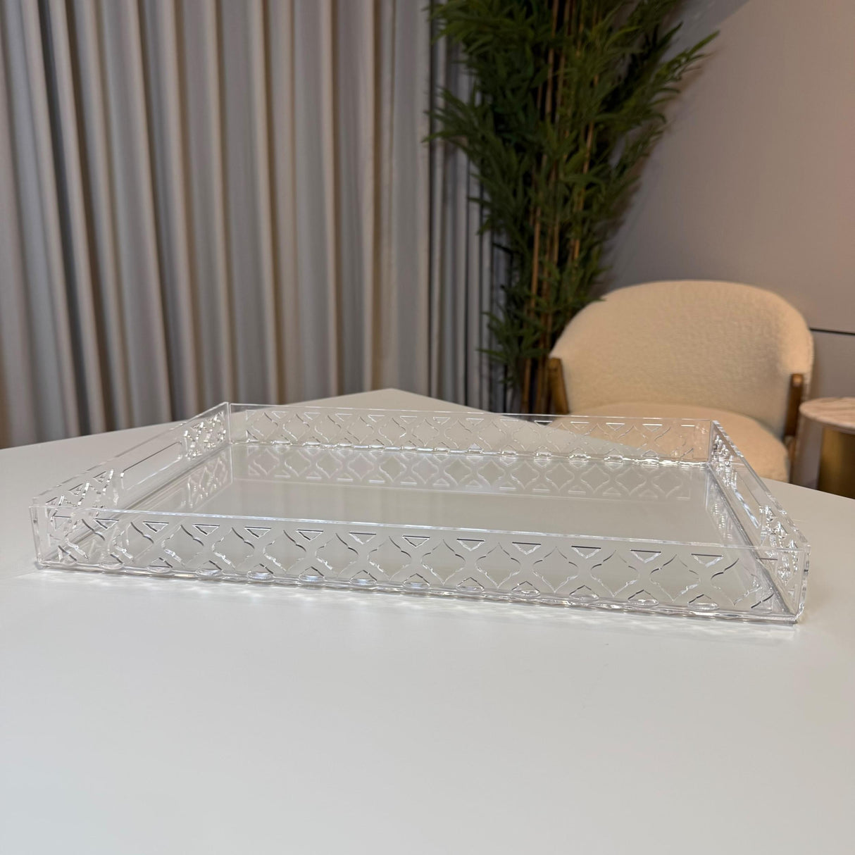 صينية الأكريليك المشبّكة – 3 مقاسات