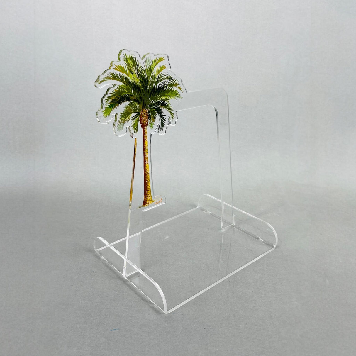 صينية تقديم أكريليك فاخر بتصميم النخلة - همس الأفكار