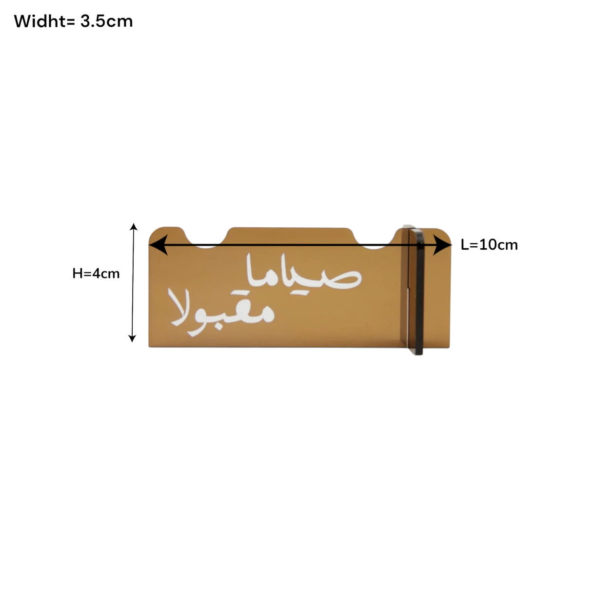 منظّم ملاعق وشوك أكريليك – طقم 3 قطع