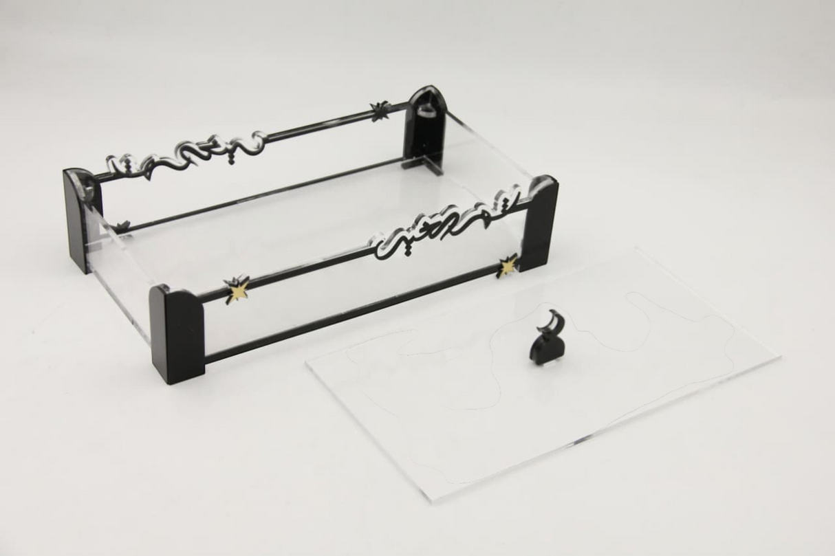 بوكس أكريليك مع هلال ونجوم وعبارة «شهر الخير»