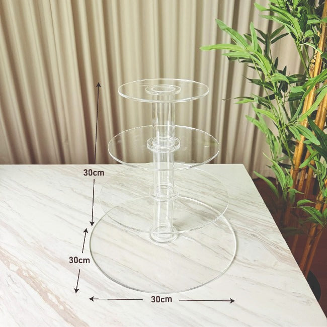 ستاند تقديم كيك وأطباق - 4 طبقات