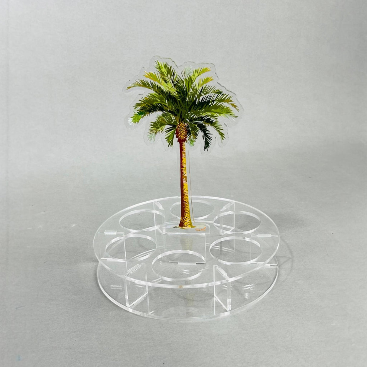 حامل فناجين أكريليك - روح النخلة من همس الأفكار