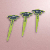 استيك تخرج 2025 - عبارة «أخيراً» - طقم من 3 قطع