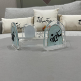 استاند دلة  "عيدكم مبارك" الأكريليك