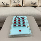 لعبة "حظ العيدية" الأكريليك مع نرد