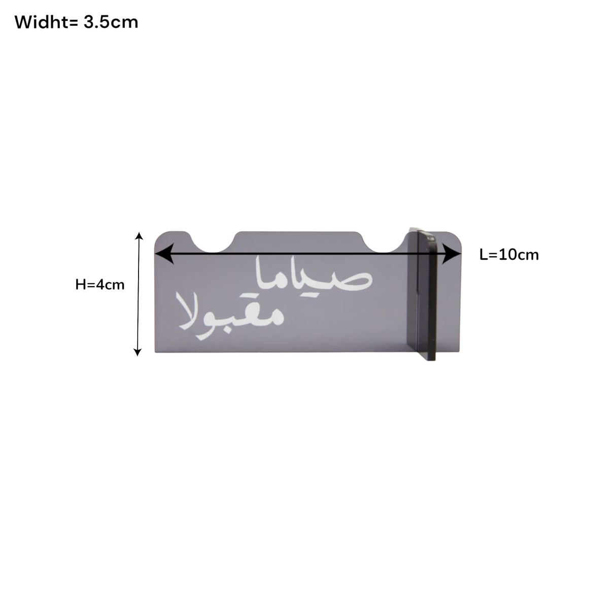 منظّم ملاعق وشوك أكريليك – طقم 3 قطع