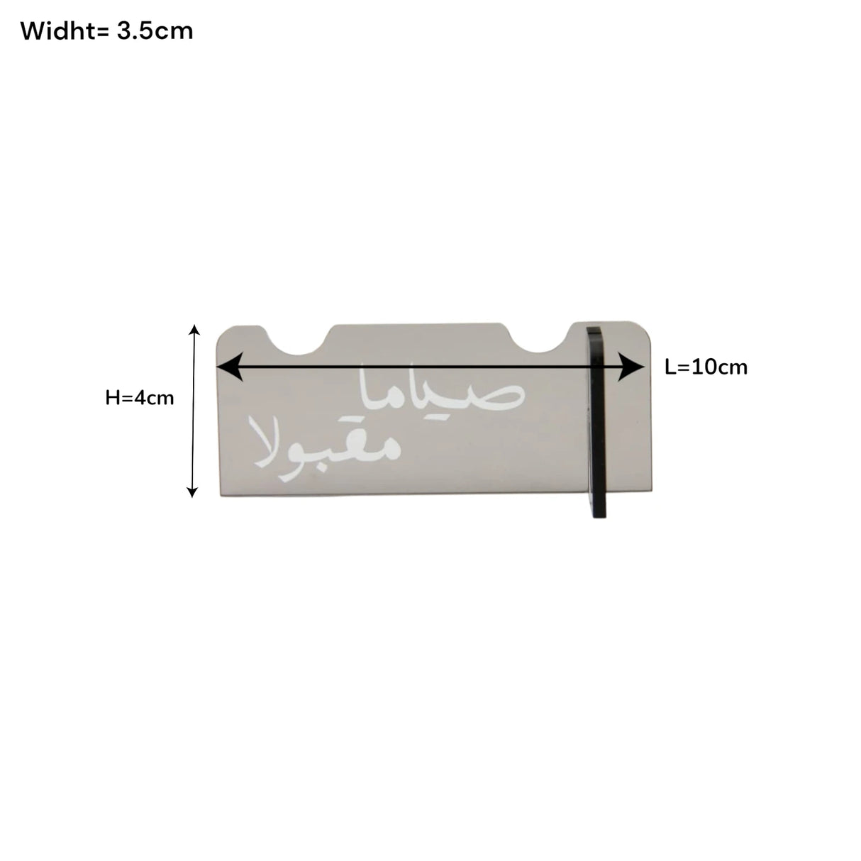 منظّم ملاعق وشوك أكريليك – طقم 3 قطع