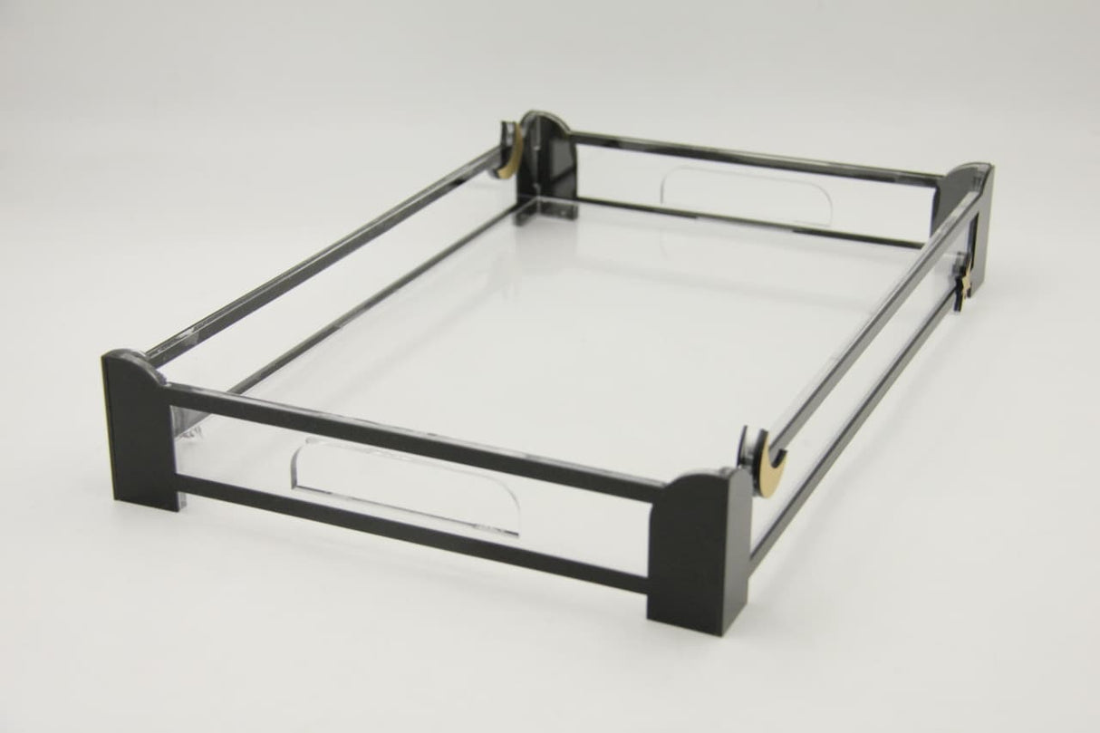 صينية تقديم رمضانية بتصميم هلال ونجوم