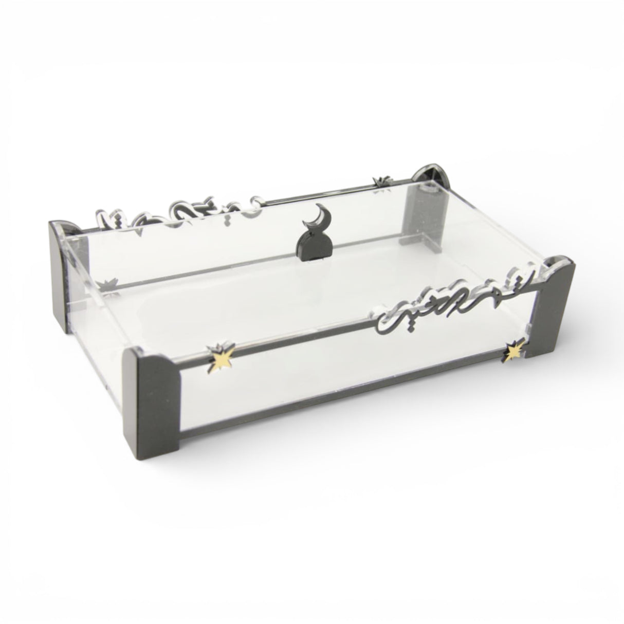 بوكس أكريليك مع هلال ونجوم وعبارة «شهر الخير»