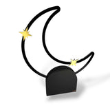 (75 cm)ستاند "هلال رمضان" الفاخر – مع مبخرة مدمجة