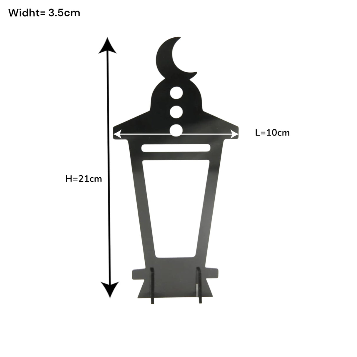 لوحة ديكور فانوس رمضاني أكريليك