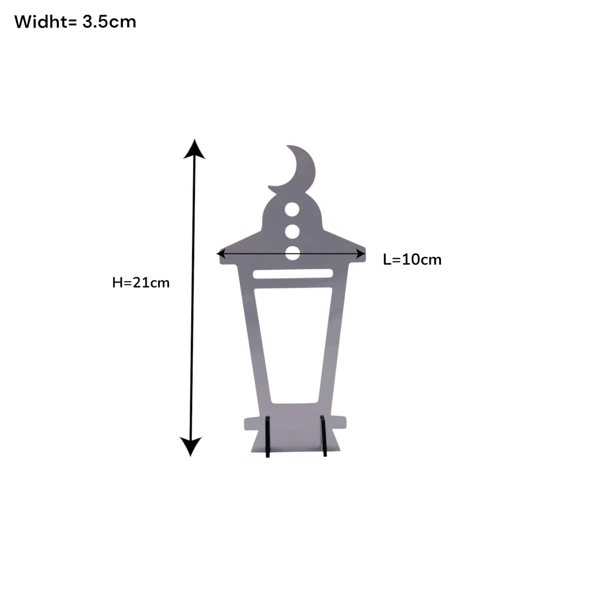 لوحة ديكور فانوس رمضاني أكريليك