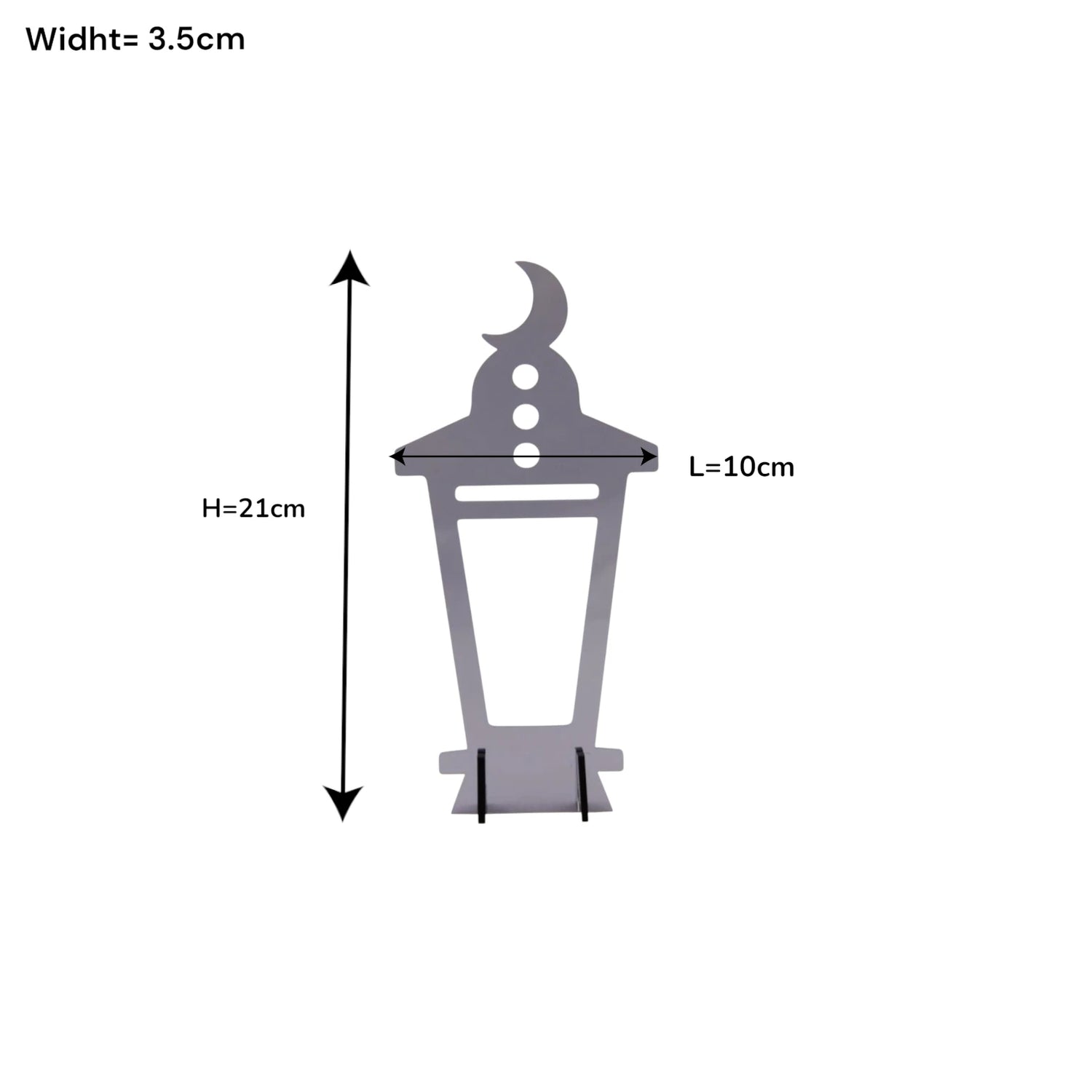 لوحة ديكور فانوس رمضاني أكريليك