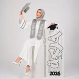 large khreeja 2026 forex graduation stand with 3D design by Hams