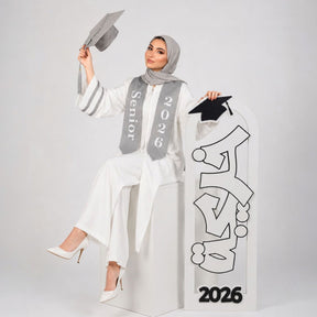 large khreeja 2026 forex graduation stand with 3D design by Hams